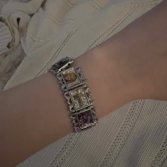 Disney Other - ౨ৎ y2k hannah montana photo stretch bracelet w/extras